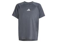 adidas Niños Goto PZ T-Shirt, Black/Grey Three/Reflective Silver, 9-10 Years