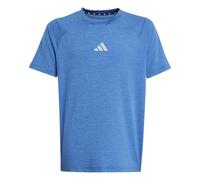 Adidas Niños Goto PZ T-Shirt, Bright Cyan/Team Royal Blue/Reflective Silver, 11-12 Years