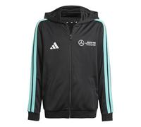 Adidas Niños Mercedes - AMG Petronas Formula One Team DNA Full Zip Hood Youth, Black/White, 15-16 Years