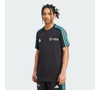 Adidas Niños Mercedes - AMG Petronas Formula One Team DNA tee Youth, Black/White, 7-8 Years