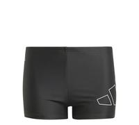 adidas Niños Performance Big Bars Swim Boxers Kids, Black/White, 3-4 Years