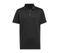 adidas Niños Performance Short Sleeve Polo Shirt Kids, Black, 9-10 Years