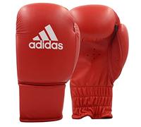 adidas Niños Piel Sintética Guantes de Boxeo, Color Rojo, 4 oz