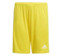 adidas Niños Squadra 21 Shorts, Team Yellow / White, 11-12 Years