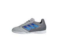 Adidas Niños Super Sala II Indoor Boots, Grey Two/Lucid Blue/Blue Burst, 28 1/2 EU