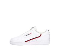 adidas Niños Zapatilla Continental 80, Footwear White/Scarlet/Collegiate Navy, 35.5 EU