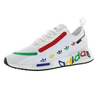 adidas NMD R1 Spectoo Mens Shoes Size 11, Color: White/Red/Green/Yellow