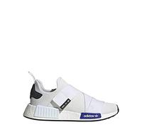 adidas NMD_r1, Zapatillas Mujer, Blanco Lucid Azul Negro, 42 2/3 EU