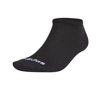 adidas No Show 3Pp Socks, Unisex Adulto, Black/White, XS
