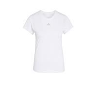 ADIDAS Nombre del producto: Camiseta de tenis FreeLift para mujer blanco | L