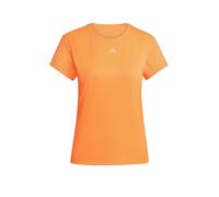 ADIDAS Nombre del producto: Camiseta de tenis FreeLift para mujer naranja | L