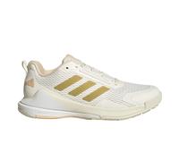adidas Novaflight 2 zapatillas de pista cubierta para Mujer | EU 37.3 in Off White/Gold Metallic/Crystal Sand