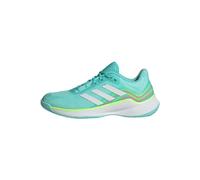 adidas Novaflight Volleyball Shoes, Zapatos Mujer, Flash Aqua/Cloud White/Lucid Lemon, 36 2/3 EU