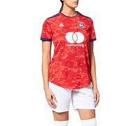 Adidas - OLYMPIQUE LYON Temporada 2021/22, Camiseta, Segunda Equipación, Equipación de Juego, Mujer