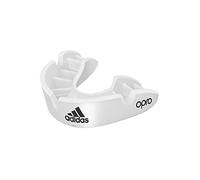 adidas Opro Gen4 Bronze - Protector bucal unisex para adultos, color blanco y negro
