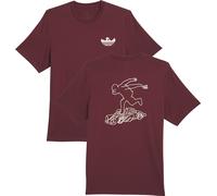 Adidas Original - Camisetas - Shmoofoil Gonz Speedy Tee 2 Shadow Red Alumina - Talla L - Burdeos Burdeos L