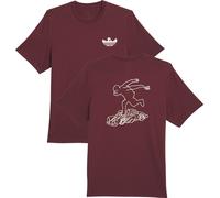 Adidas Original - Camisetas - Shmoofoil Gonz Speedy Tee 2 Shadow Red Alumina - Talla M - Burdeos Burdeos M