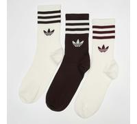 adidas Originals 3 PACK - 3S CREW S white/lucid red/lucid blue blanco 43-45