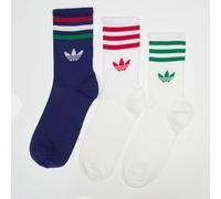 adidas Originals 3 PACK - 3S CREW S white/lucid red/lucid blue multicolor 40-42