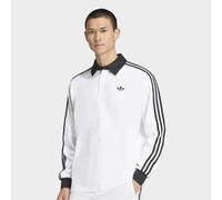adidas Originals 3 Striped Polo Longsleeve blanco XL