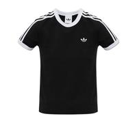 ADIDAS ORIGINALS Camiseta '3 STRIPES SLIM' negro / blanco S EUR