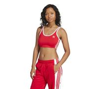Adidas Originals Adicolor 3 Stripes Bra Top Better Scarlet Talla: S | Sujetadores Deportivos Outlet | Mujer | Rojo