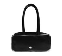 ADIDAS ORIGINALS Bolso de hombro 'Adicolor Elongated' negro / blanco One Size negro / blanco