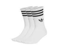 adidas Originals Adicolor Trefoil - Calcetines (3 unidades), color blanco