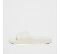 adidas Originals Adilette Aqua Slides ftwr white/core black/gold met. beige 37