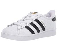 adidas Originals Baby Superstar CF I Running Shoe, core Black/White, 5 M US Toddler