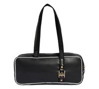 ADIDAS ORIGINALS Bolso de hombro 'AIRLINER ELONGATED' negro / blanco One Size negro / blanco