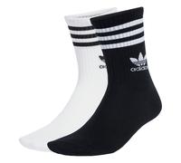 ADIDAS ORIGINALS Calcetines '3-Stripes Crew 10 Pairs' negro / blanco 37-39 negro / blanco