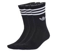 ADIDAS ORIGINALS Calcetines '3-Stripes Crew 3 Pairs' negro / blanco 46-48 negro / blanco