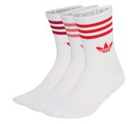 ADIDAS ORIGINALS Calcetines '3-Stripes Crew 3 Pairs' rojo / rojo claro / blanco 40-42 EUR