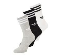 ADIDAS ORIGINALS Calcetines '3-Stripes High Crew 3 Pairs' gris / negro / blanco 37-39 gris / negro / blanco