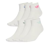 ADIDAS ORIGINALS Calcetines 'Ankle 6 Pairs Kids' azul / menta / rosa / blanco 16-17 EUR