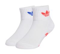 ADIDAS ORIGINALS Calcetines 'Anti-Slip 2 Pairs Kids' azul real / naranja / blanco 28-30 azul real / naranja / blanco