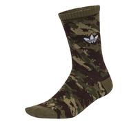 ADIDAS ORIGINALS Calcetines 'CAMO CREW 2 PAIRS' chocolate / verde / verde claro / blanco 40-42 EUR
