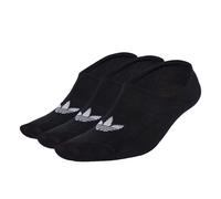 ADIDAS ORIGINALS Calcetines invisibles 'Low Cut 3' negro / blanco 34-36 EUR