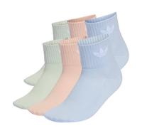 ADIDAS ORIGINALS Calcetines 'Mid Ankle 6 Pairs' azul pastel / menta / rosa 40-42 azul pastel / menta / rosa