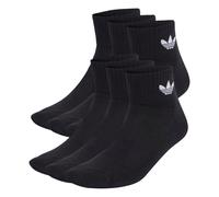 ADIDAS ORIGINALS Calcetines 'Mid Ankle 6 Pairs' negro / blanco 40-42 negro / blanco