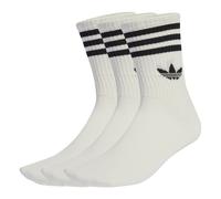Calcetines adidas Originals Crew 3-Stripes Unisex (3-Pack) Ref. JZ4932 Color Blanco Talla XS