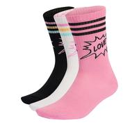ADIDAS ORIGINALS Calcetines 'Pride' amarillo / rosa claro / negro / blanco 43-45 EUR