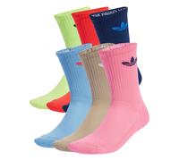 ADIDAS ORIGINALS Calcetines 'Trefoil' navy / azul claro / brocado / verde claro / rosa claro / rojo 37-39 navy / azul claro / brocado / verde claro / rosa claro / rojo