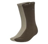 ADIDAS ORIGINALS Calcetines 'Two-toned Crew 2 Pairs' taupe / color barro 31-33 taupe / color barro