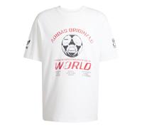 ADIDAS ORIGINALS Camiseta '90s Football' rojo / negro / blanco S rojo / negro / blanco