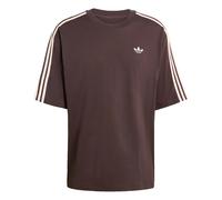 ADIDAS ORIGINALS Camiseta 'Adicolor' marrón oscuro / rosa / blanco M marrón oscuro / rosa / blanco