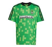 ADIDAS ORIGINALS Camiseta 'Adidas x Minecraft' verde claro / negro / blanco 164 verde claro / negro / blanco
