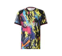 ADIDAS ORIGINALS Camiseta 'Archive' azul / amarillo limón / rosa claro / negro M azul / amarillo limón / rosa claro / negro