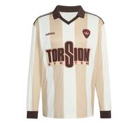 ADIDAS ORIGINALS Camiseta beige / marrón oscuro / blanco M beige / marrón oscuro / blanco